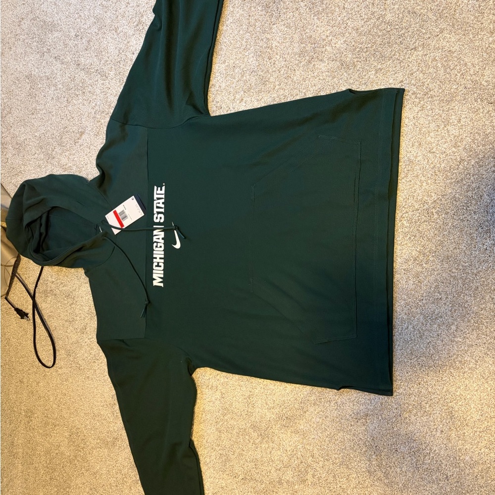 Nike Black Crewneck with Pink Swoosh